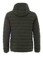 Piumino Lightweight in Verde con Cappuccio Moose Knuckles