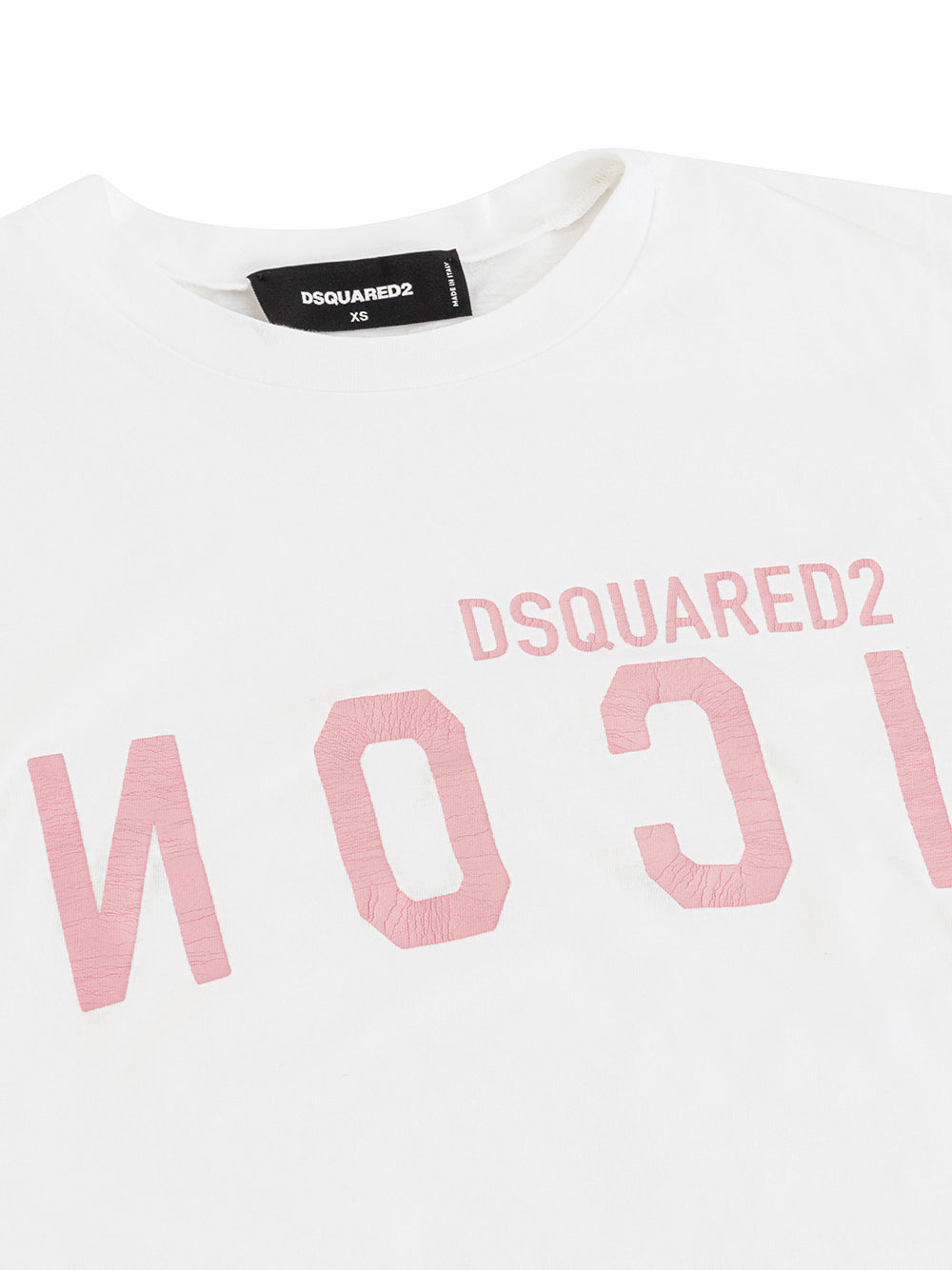 T-Shirt con Logo Dsquared2 Icon.