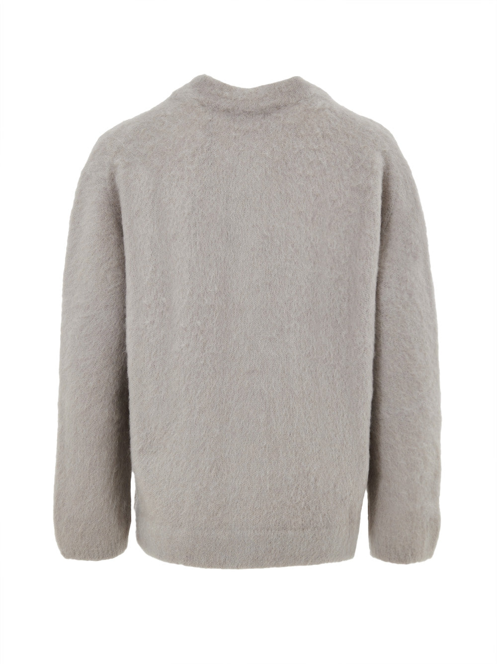 Cardigan con Colletto alla Corena in Tortora Gran Sasso