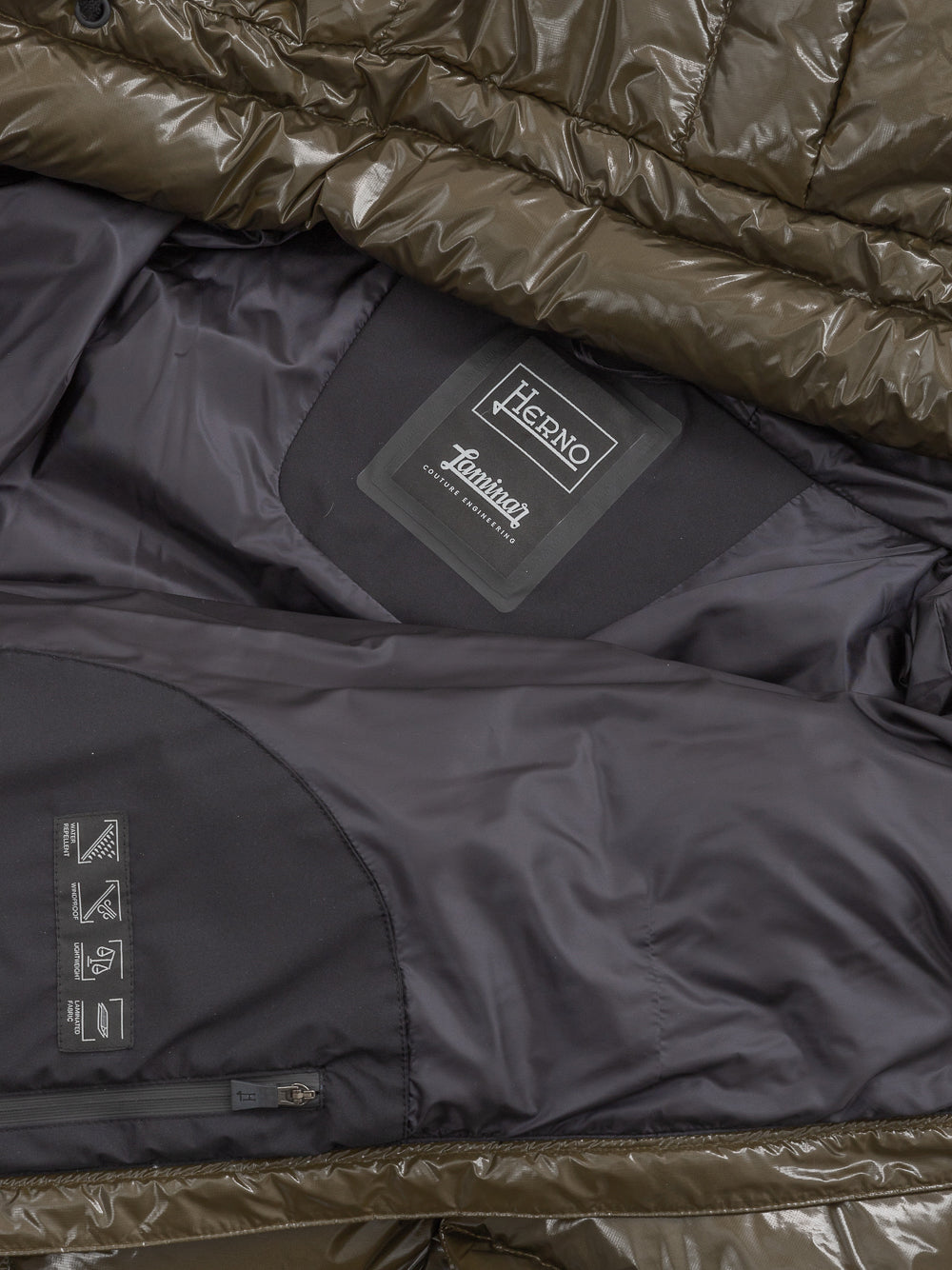 Herno padded parka with hood