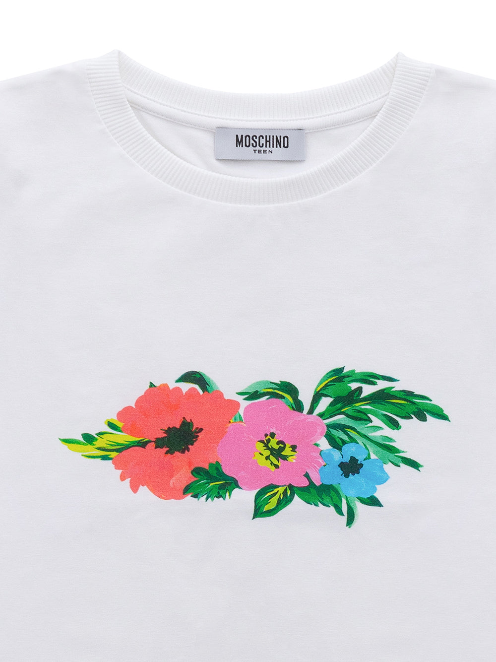 Moschino Flower Print Girl T-shirt