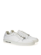 Sneakers Bassa in Pelle Bianca Roberto Cavalli