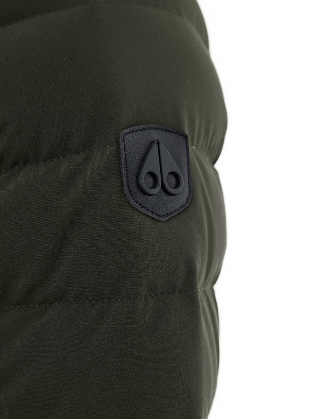 Piumino Lightweight in Verde con Cappuccio Moose Knuckles