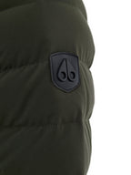 Piumino Lightweight in Verde con Cappuccio Moose Knuckles