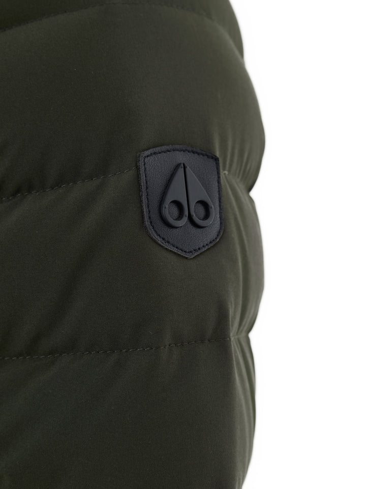 Piumino Lightweight in Verde con Cappuccio Moose Knuckles