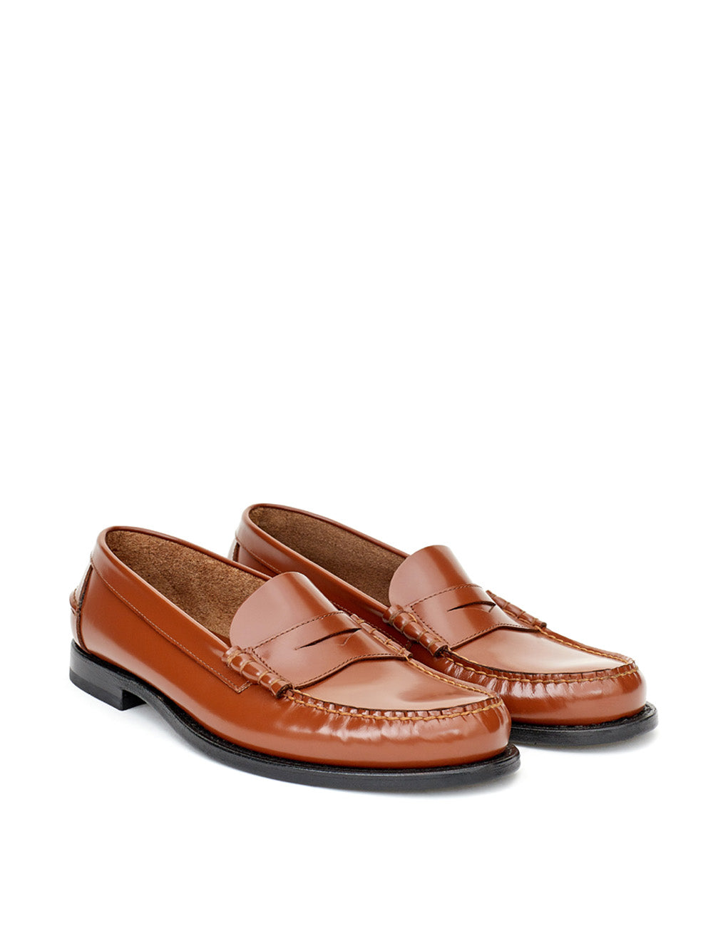 Prada Moccasin in Brown Leather
