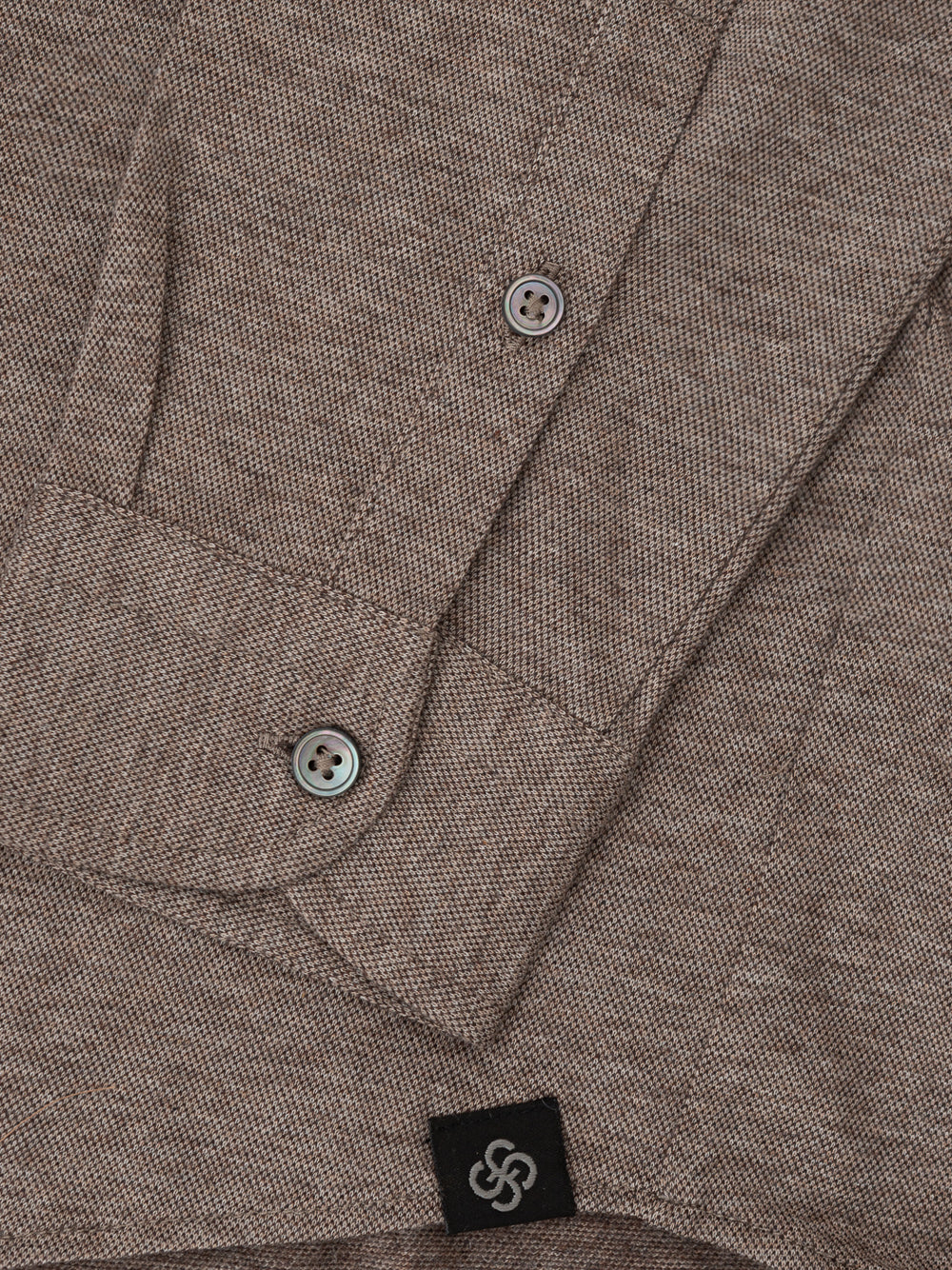 Camicia Destrutturata Beige Gran Sasso