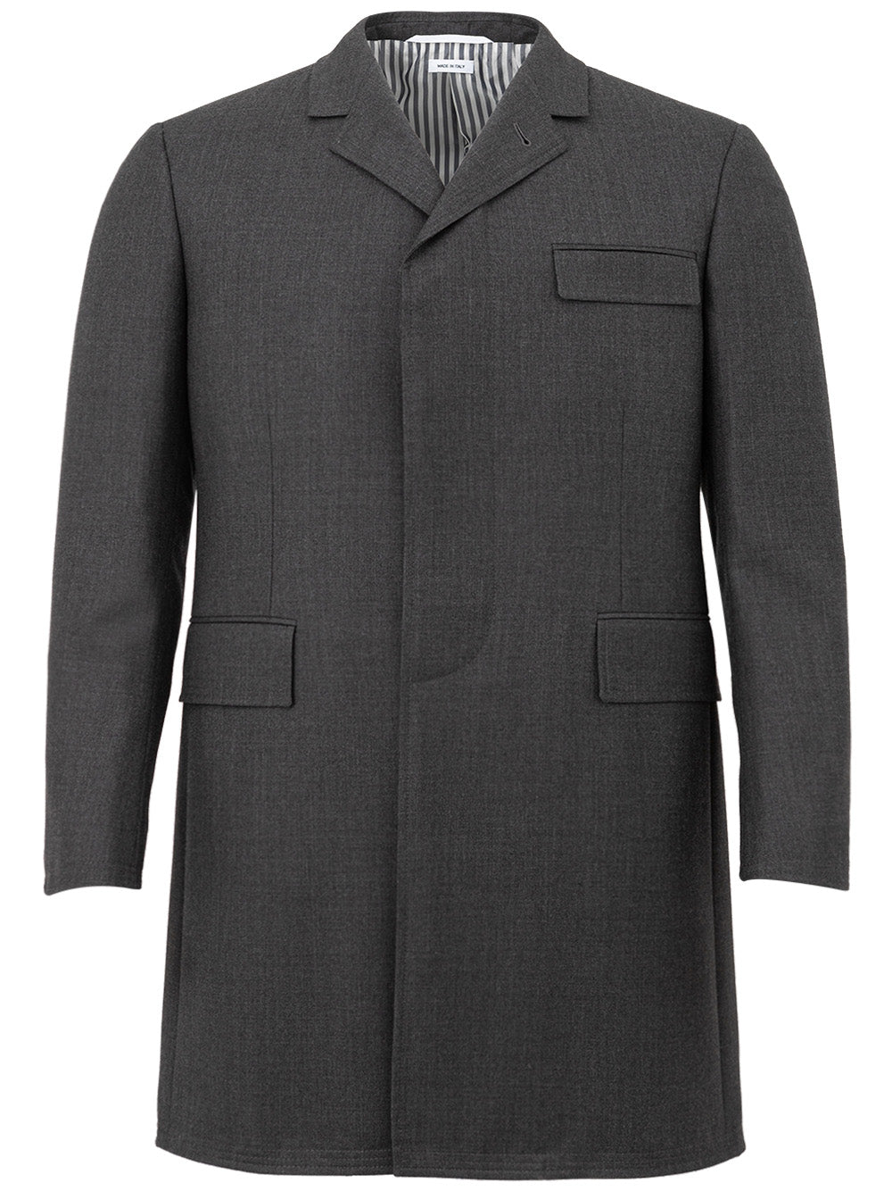 Pardessus Chesterfield Gris Thom Browne