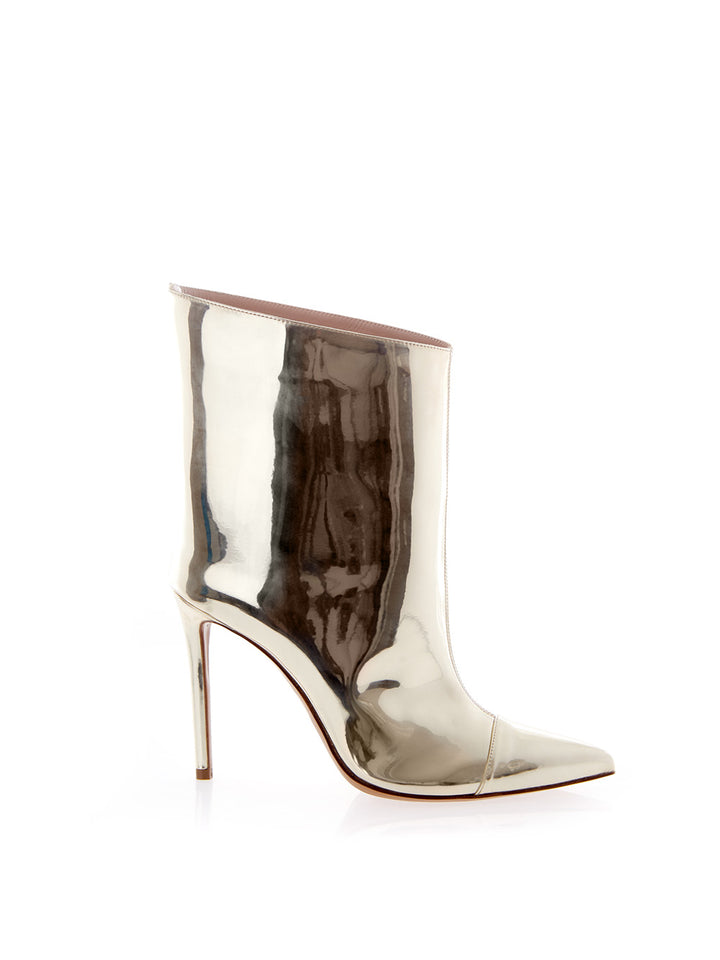 Alextoelow Alexandre Vauthier Platinum Ankle Boot