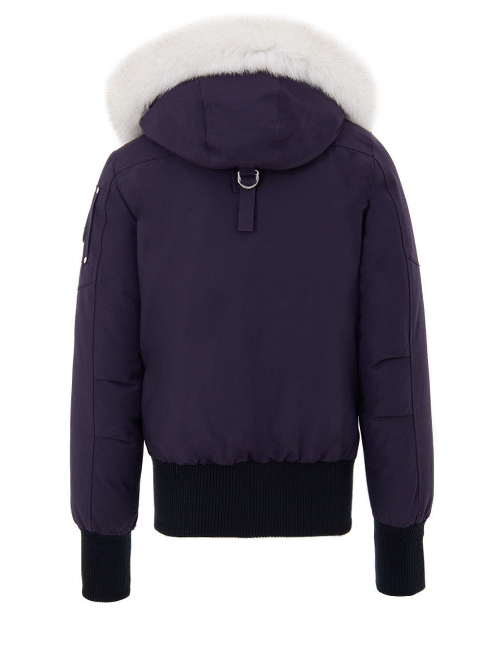 Giubbino Bomber Sainte Flavie con Pompom in Pelliccia Moose Knuckles