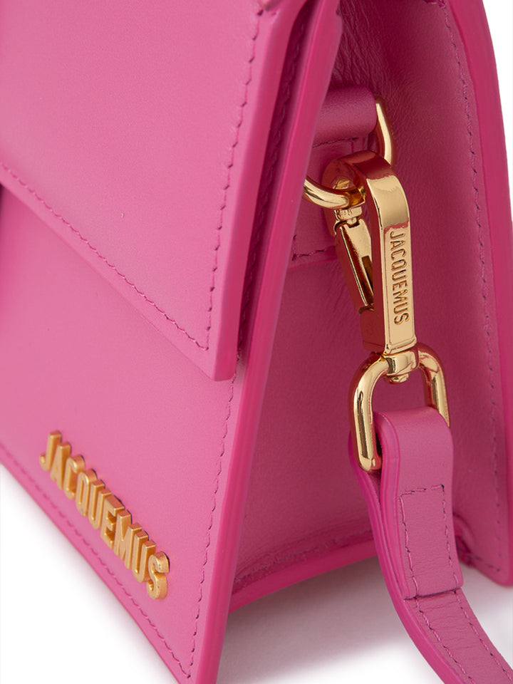 Le Grand Child Bag in Pink Leather Jacquemus