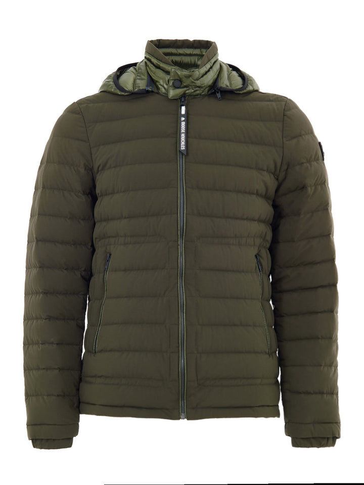 Giubbino Piumino Lightweight Verde Moose Knuckles