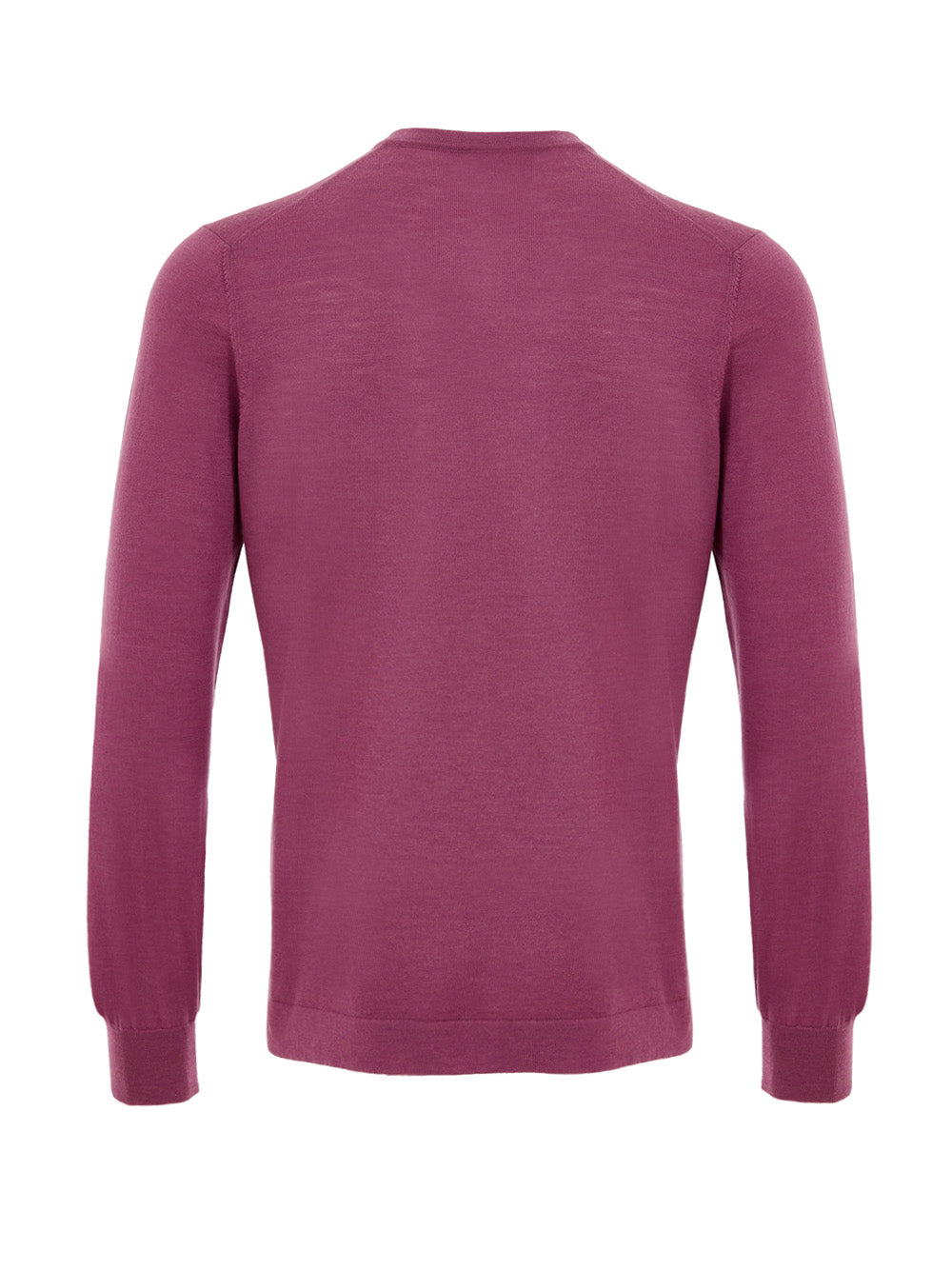 Maglia Girocollo in Lana Viola Gran Sasso