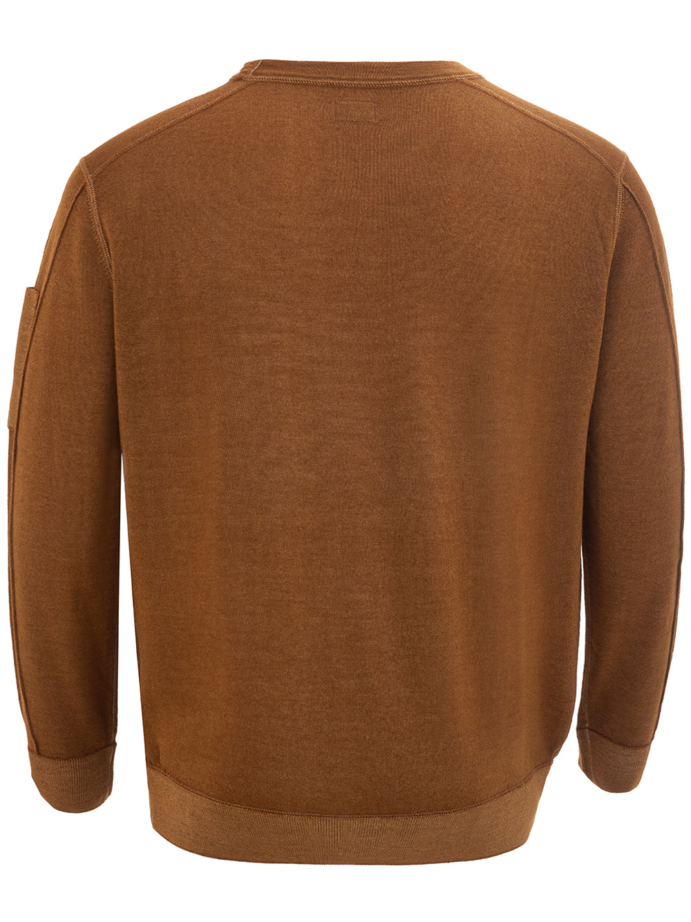 Jersey de lana marrón de CP Company