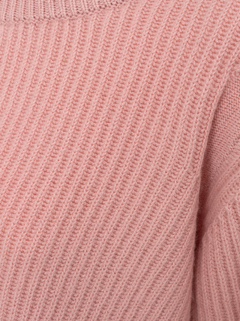 Maglia a Coste in Cashmere