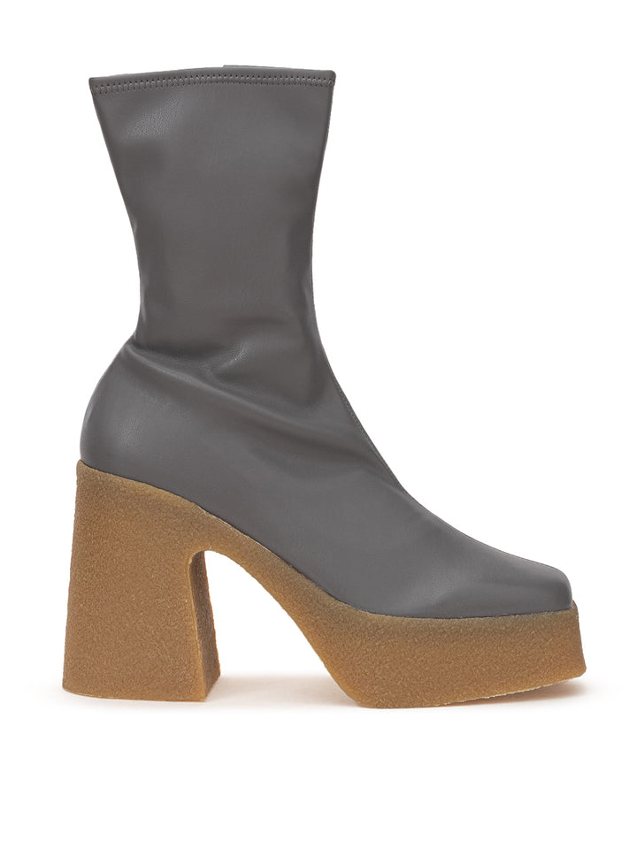 Skyla Stella McCartney Gummi-Plateaustiefel