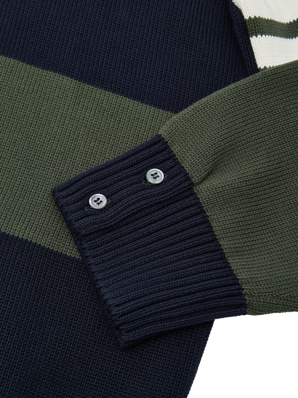 Polo de manga larga con bordado rosa Thom Browne