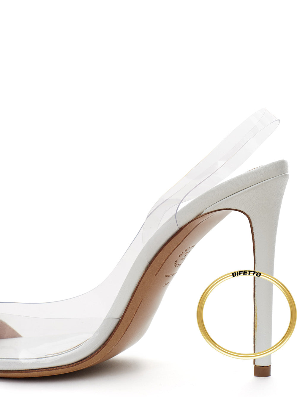 Alexandre Vauthier Amber Ghost pumps in PVC