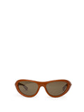 Occhiali da Sole in Acetato Marrone Bottega Veneta