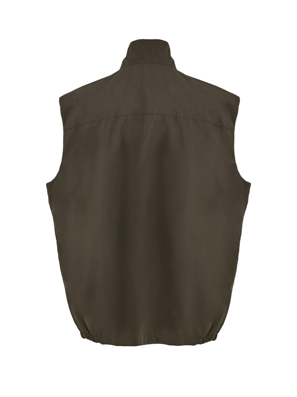 Giubbino Smanicato in Tessuto Tecnico Verde Paul & Shark