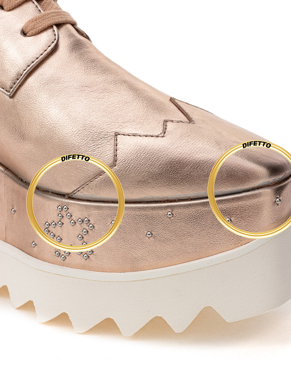 Zapatos con cordones Elyse con meseta de Stella McCartney