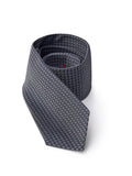 Cravatta in Grigio e Blu Navy 7 cm Jil Sander