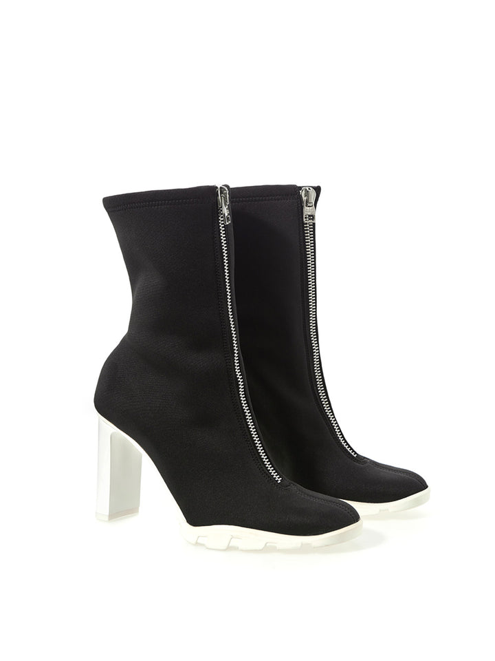 Alexander McQueen Neopren-Stiefelette