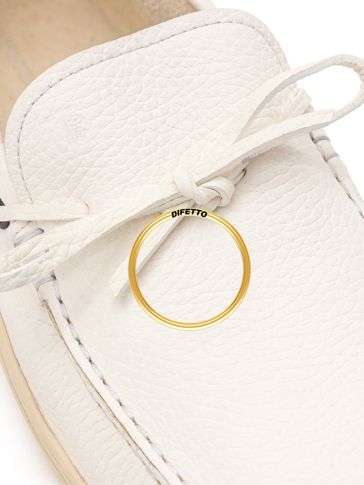 Mocassin Tod's en cuir blanc