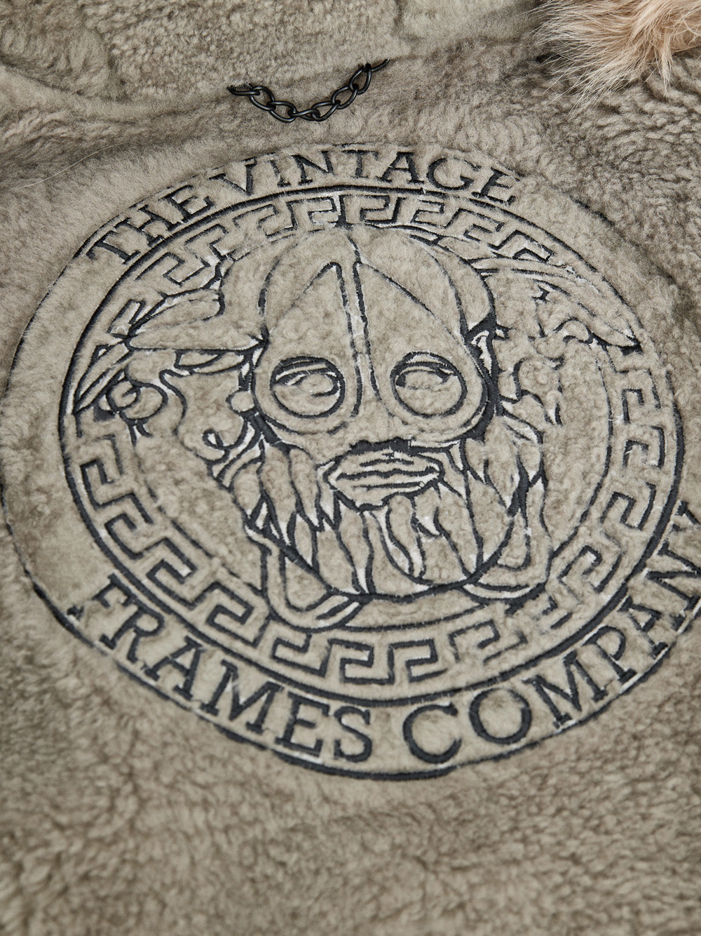 Parka Lungo Verde Militare con Cappuccio e Pelliccia Moose Knuckles