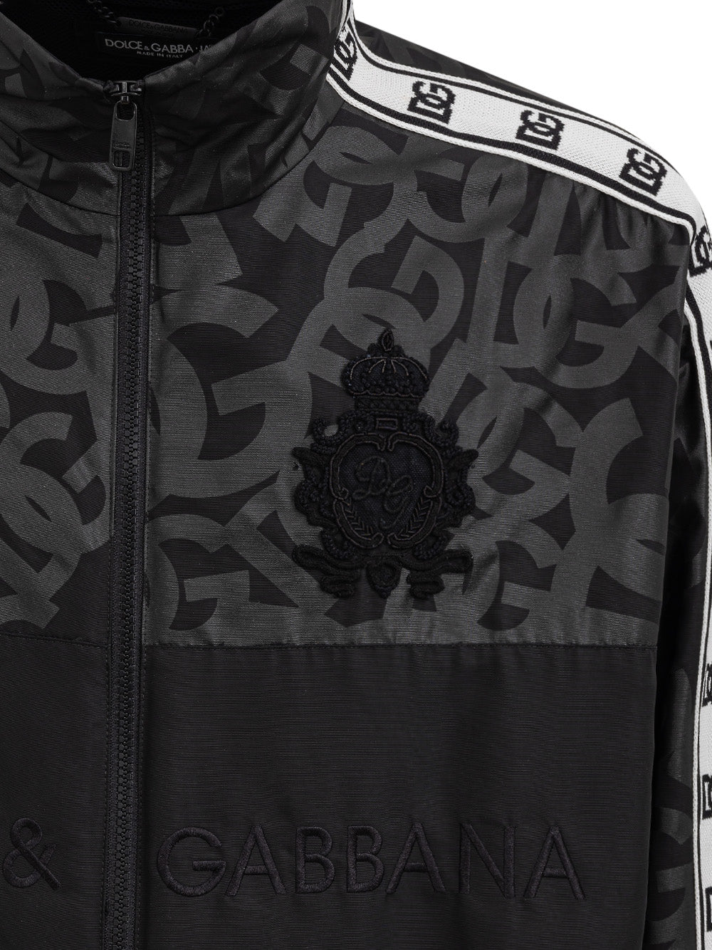 Giacca antivento Oversize con logo Dolce & Gabbana