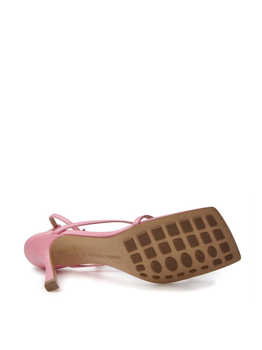 Sandalias elásticas en rosa Bottega Veneta