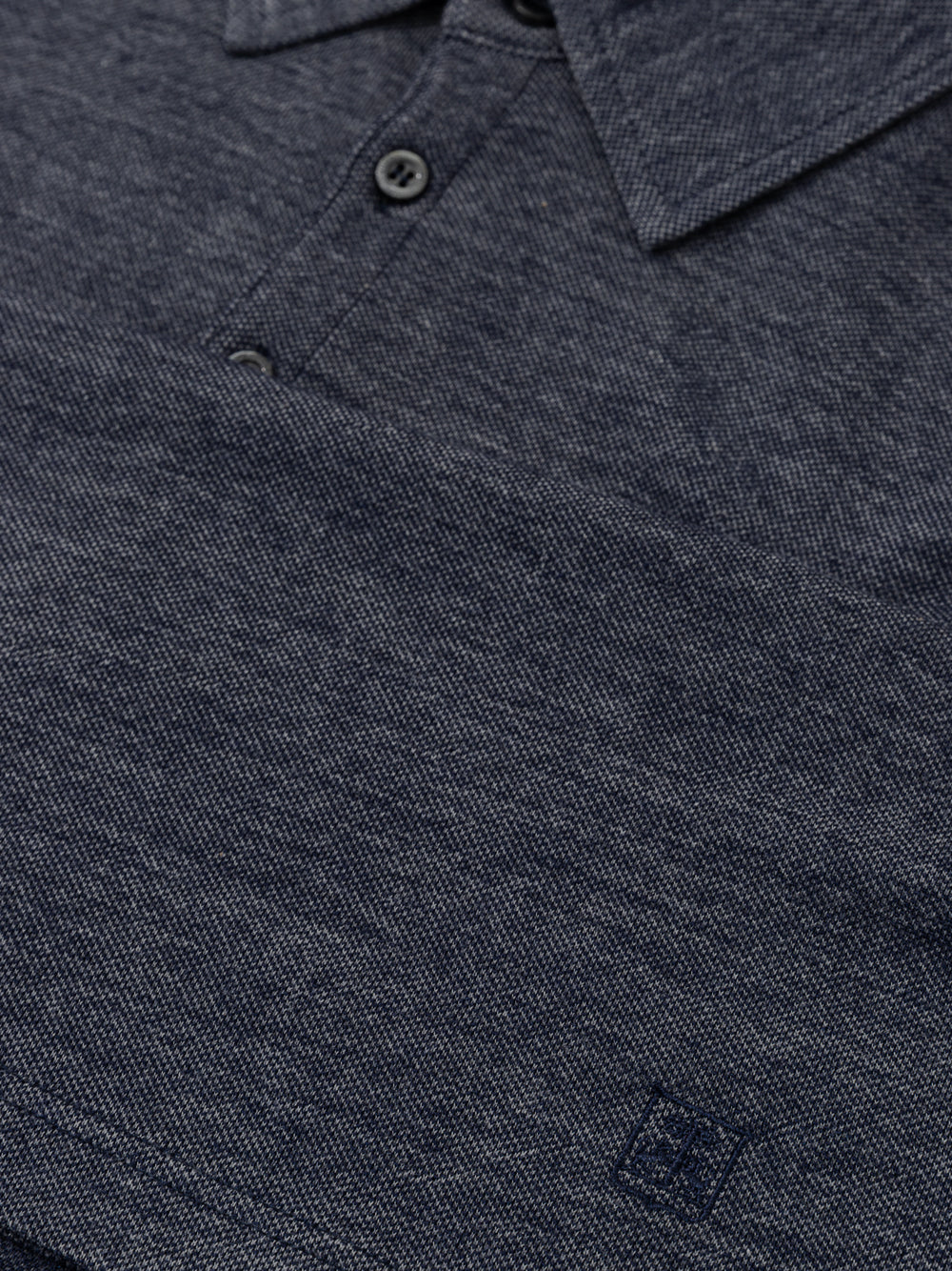 Polo Corneliani Blu 4 bottoni