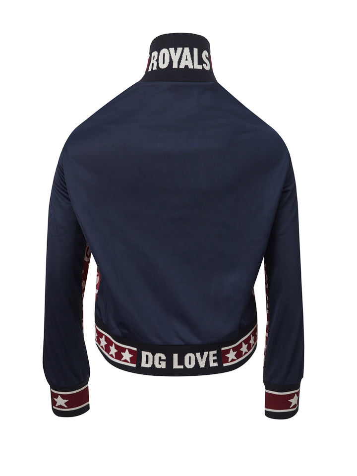 Dolce & Gabbana Sweat-shirt zippé 'D&G Queen'