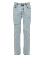 Jeans Bard in Denim Chiaro a Righe Jacob Cohen