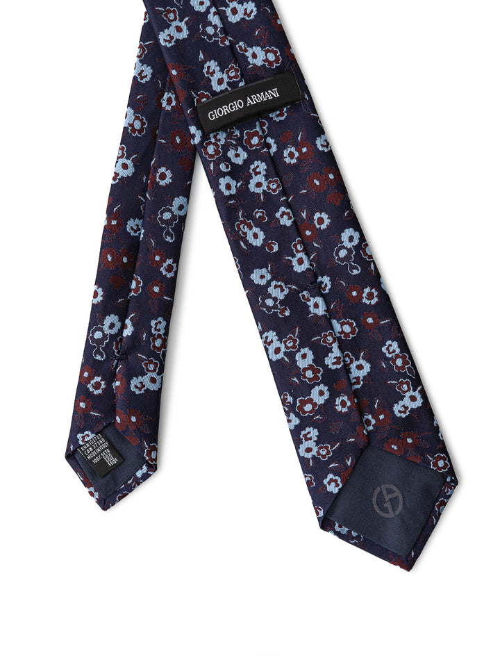 Giorgio Armani Blue Silk Tie