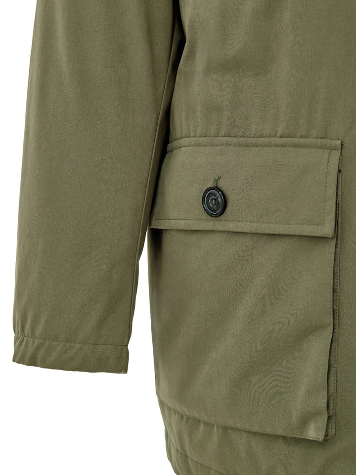 Giubbino Imbottito Carcoat in Verde Paul & Shark
