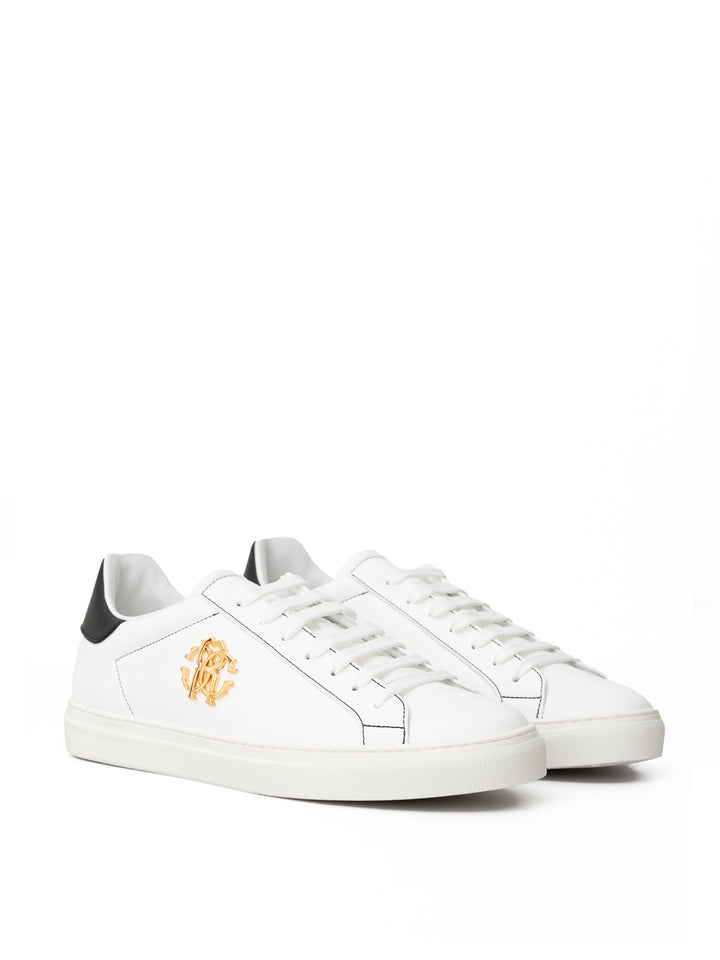 Sneakers con logo RC Roberto Cavalli