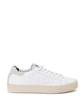 Sneakers Thea Piton in Pelle bianca P448.