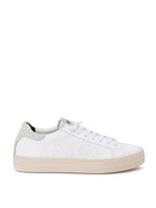 Sneakers Thea Piton in Pelle bianca P448.
