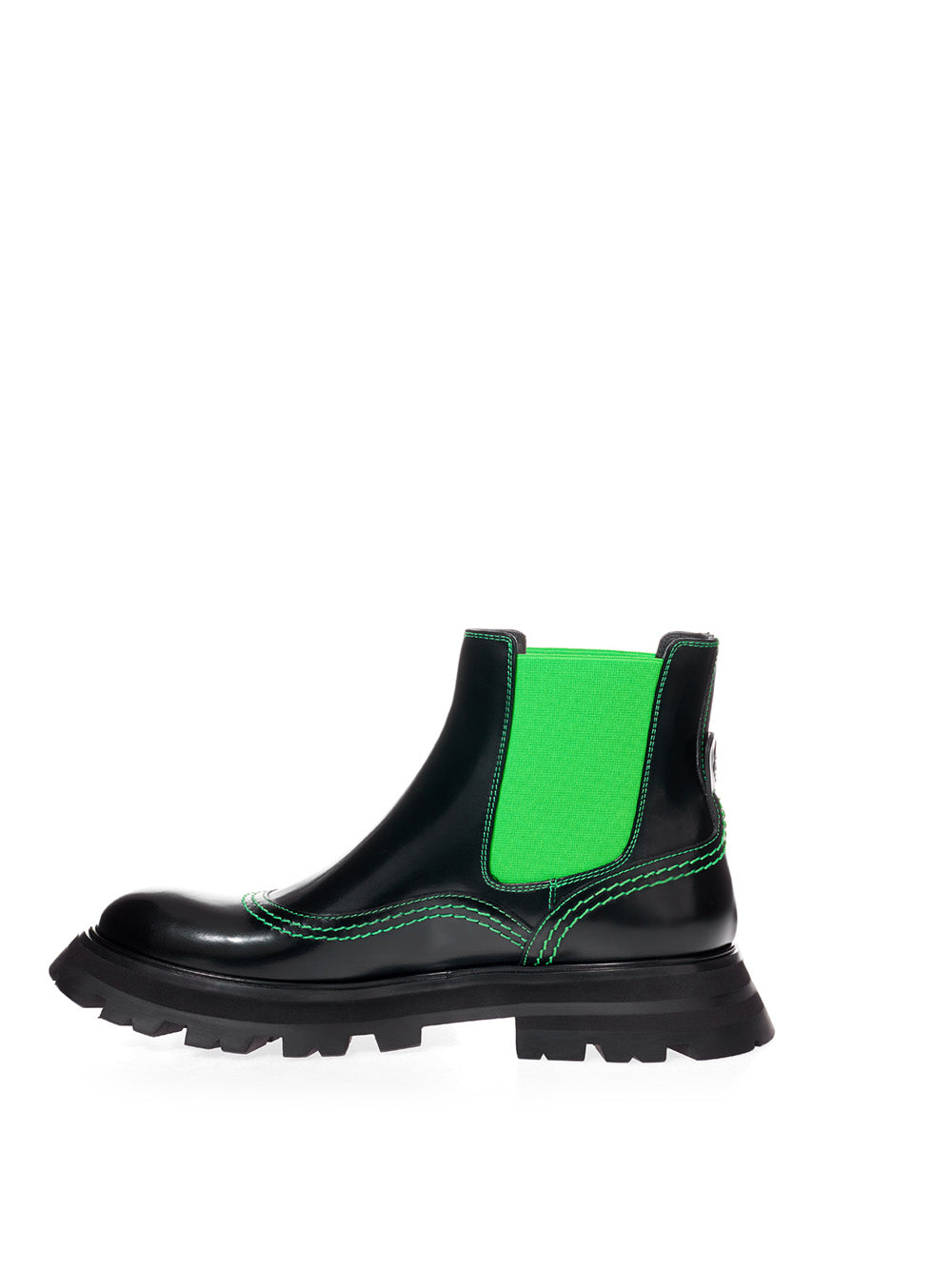 Chelsea boots with Alexander McQueen Fluo inserts