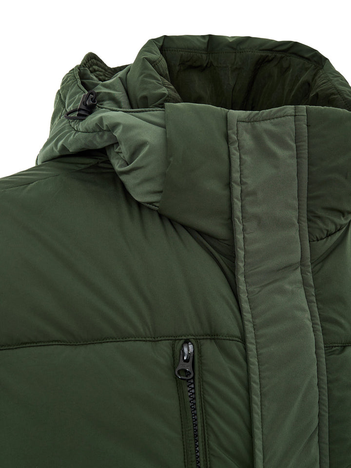 Giubbino Piumino Lungo Verde Paul & Shark