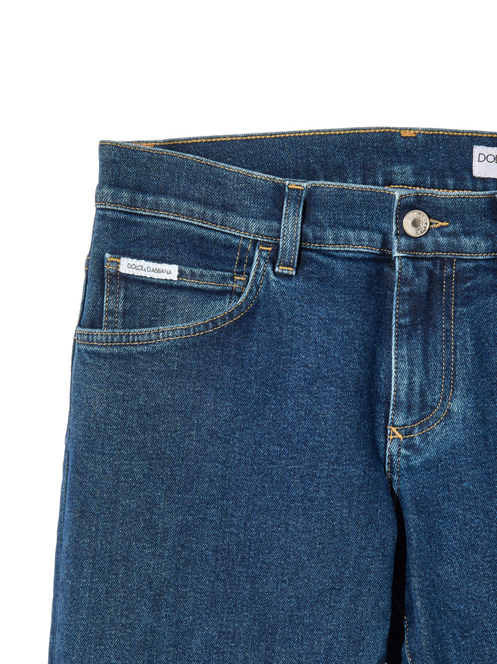 Jeans Skinny Cinque Tasche in Blu Dolce & Gabbana