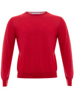 Maglia Girocollo in Rosso Gran Sasso