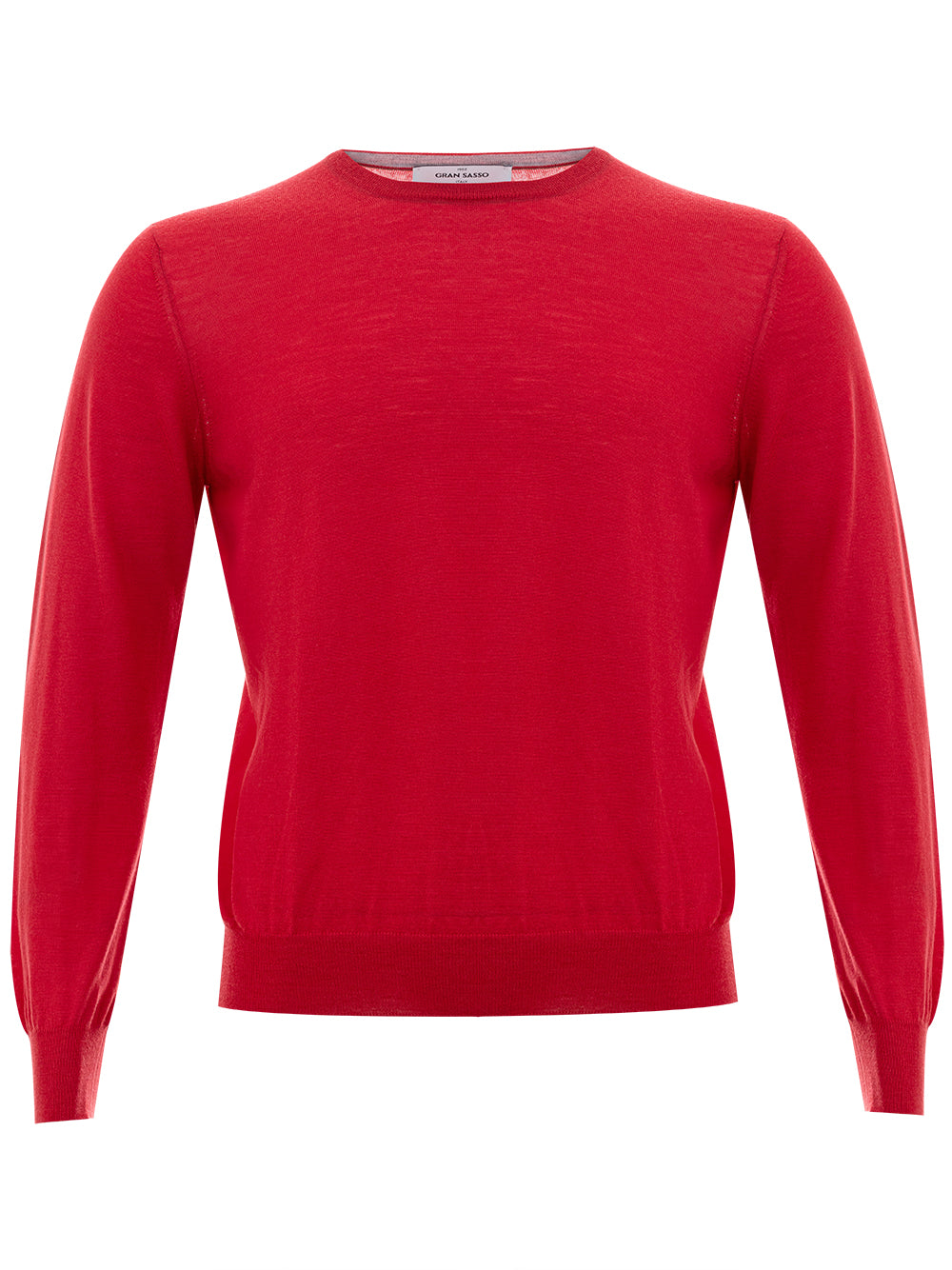 Maglia Girocollo in Rosso Gran Sasso
