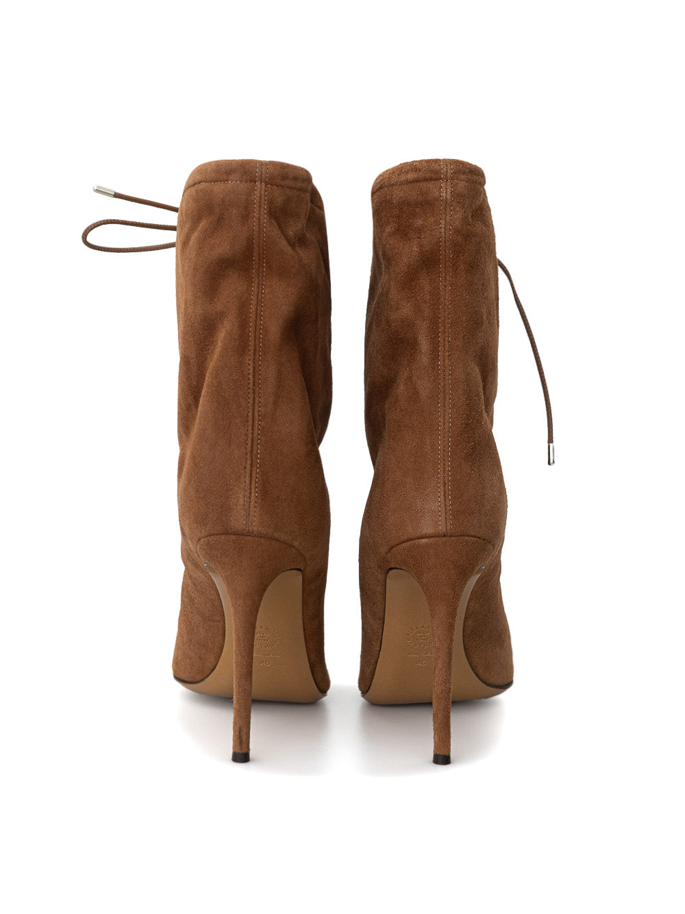 Alexandre Vauthier Suede Pointed Ankle Boots