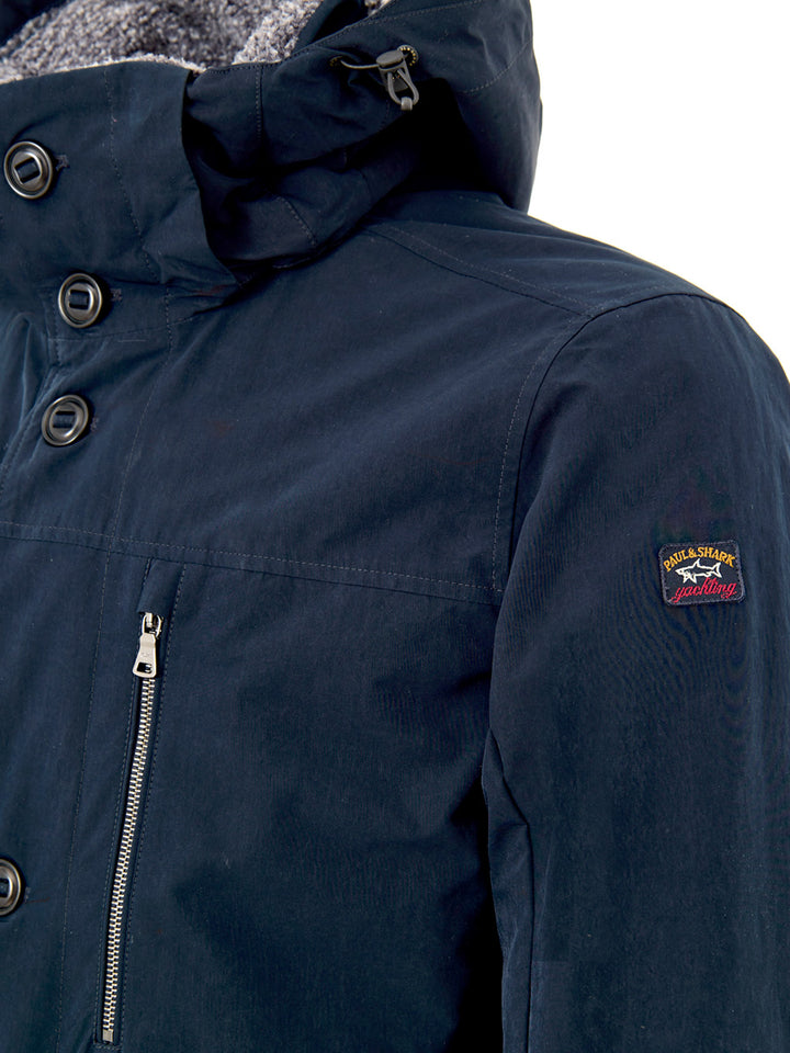Giubbino Field Blu con Cappuccio Paul & Shark