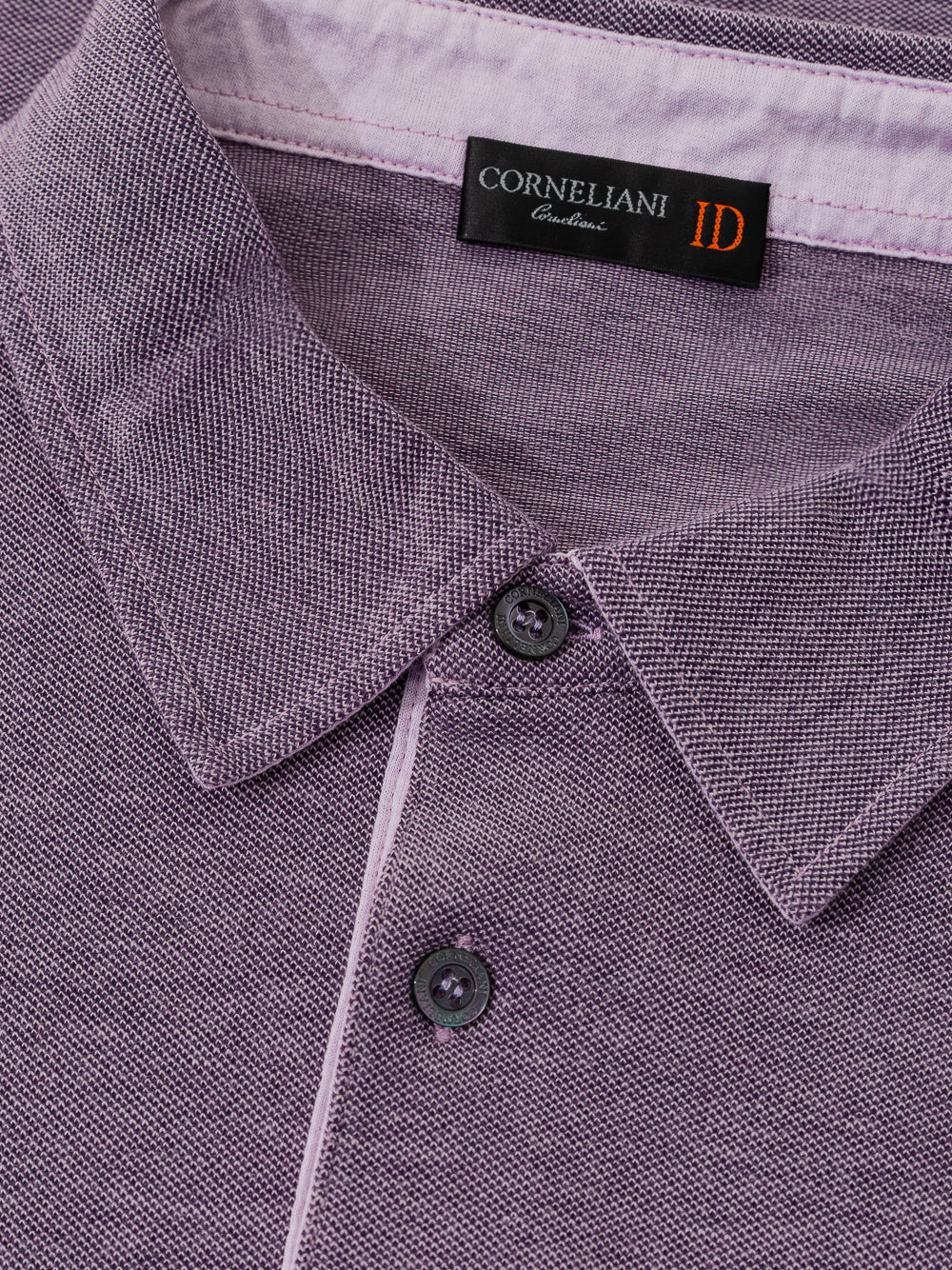 Polo Corneliani couleur indigo