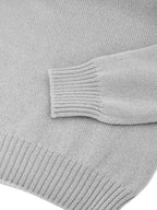 Maglione Dolcevita in Lana Grigio Gran Sasso