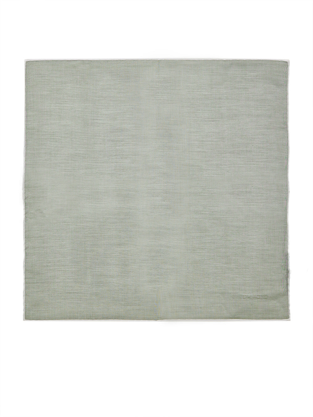 Fazzoletto da Taschino in Cotone Verde Tom Ford