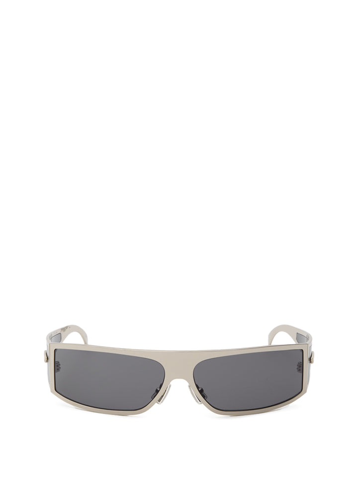 Bottega Silver Veneta Metal Sunglasses